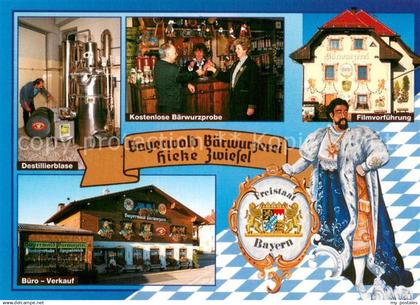 Zwiesel  Niederbayern Bayerwald Baerwurzerei Hieke Zwiesel Destillierblase Koste