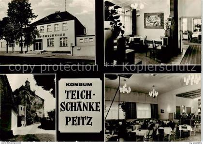 Zwoenitz Teichschaenke Peitz Gaststaette Saal