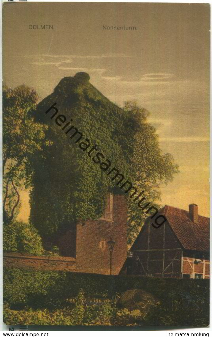 Dülmen Nonnenturm - Verlag Jos. Sievert Dülmen ca. 1910