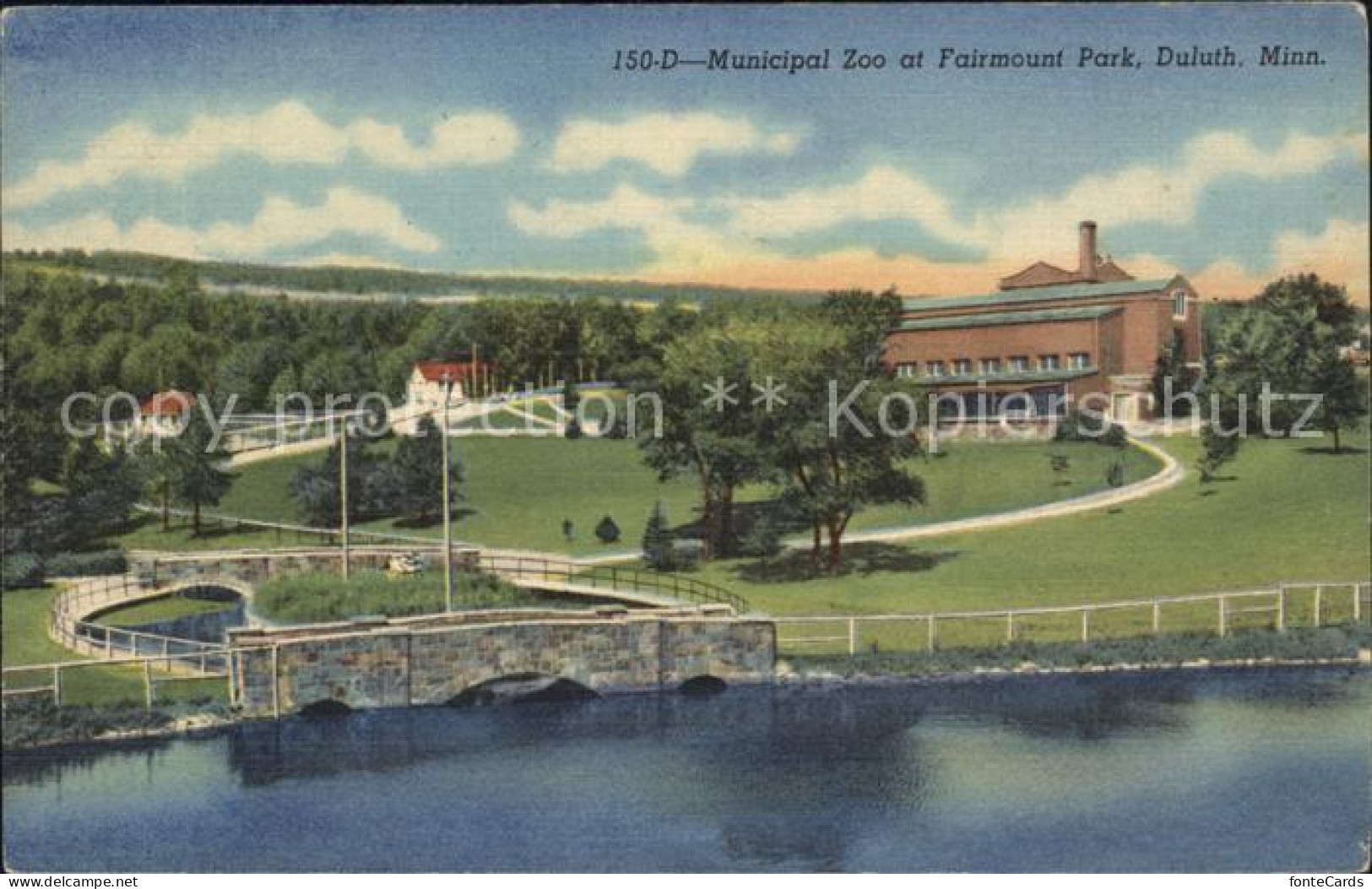 Duluth Minnesota Municipal Zoo at Fairmount Park