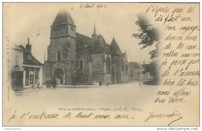 DUN - sur - AURON - L'Eglise