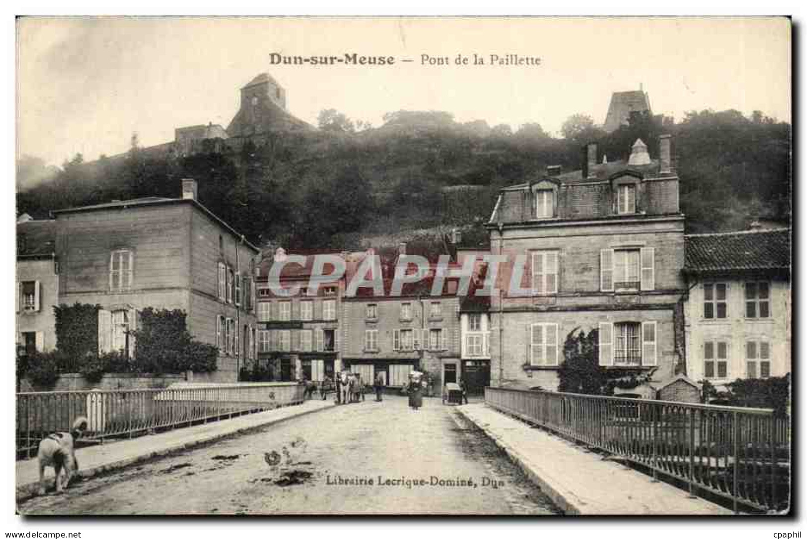 Dun sur Meuse - Pont de la Pailette - little tear - CPA