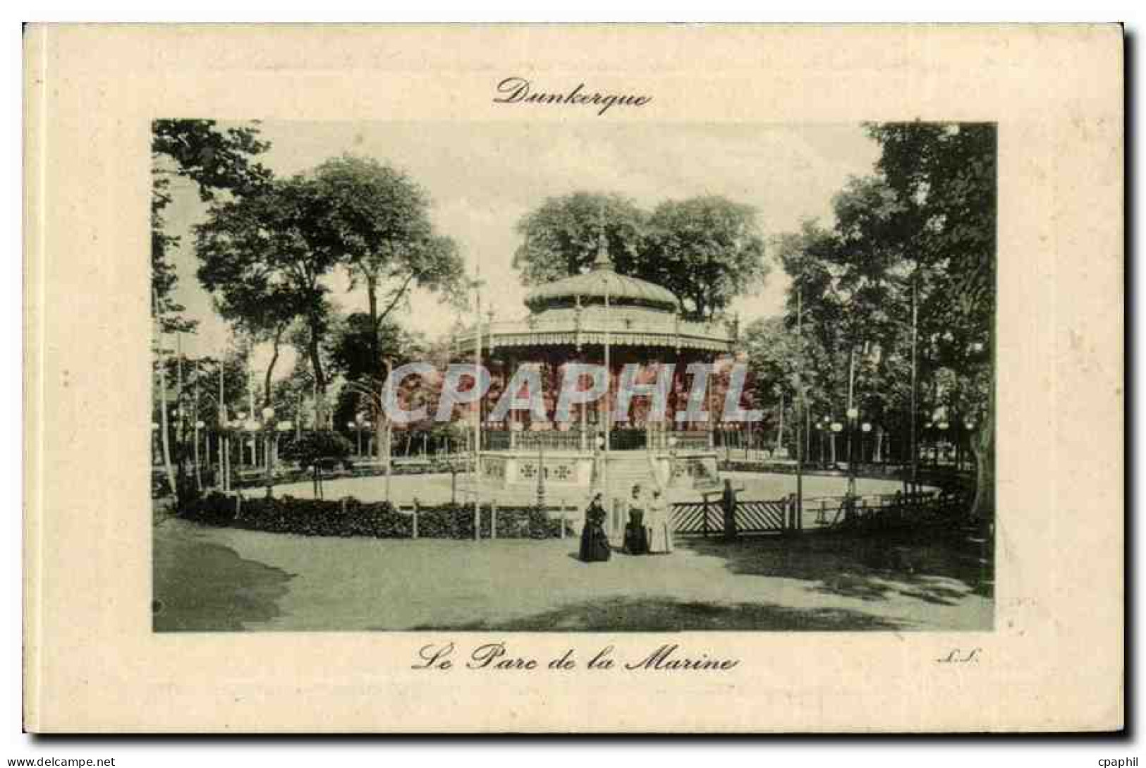 Dunkerque CPA Le parc de la marine