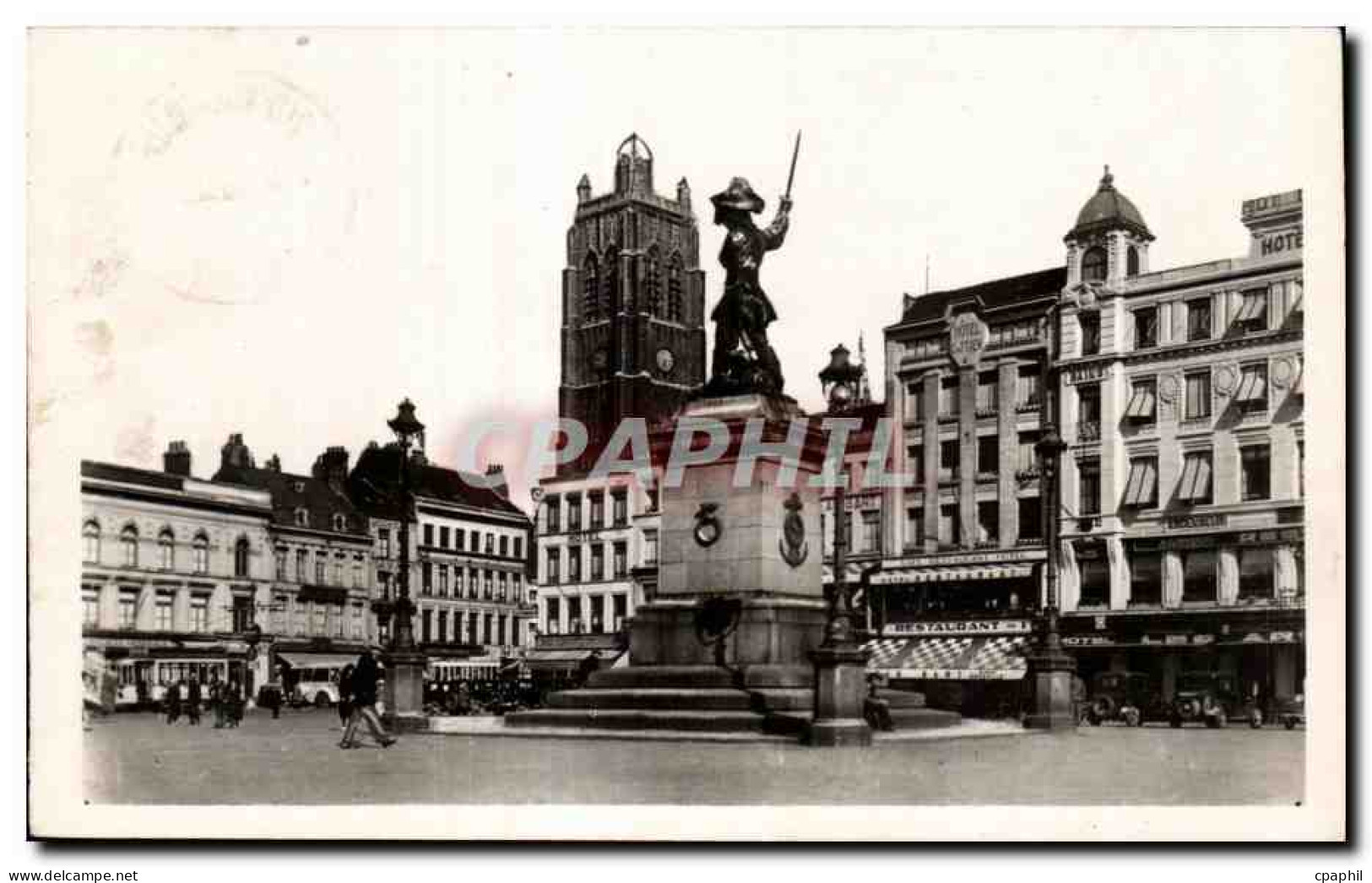 Dunkerque - Place Jean Bart - CPA
