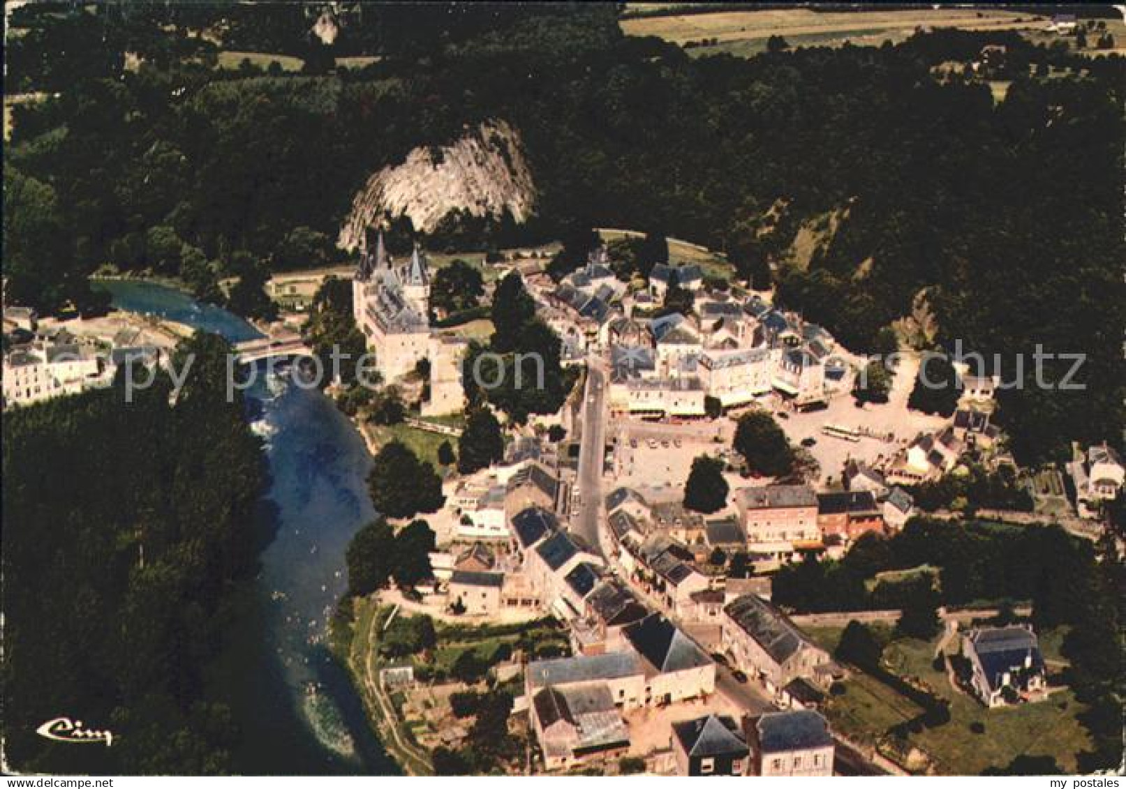 Durbuy Fliegeraufnahme