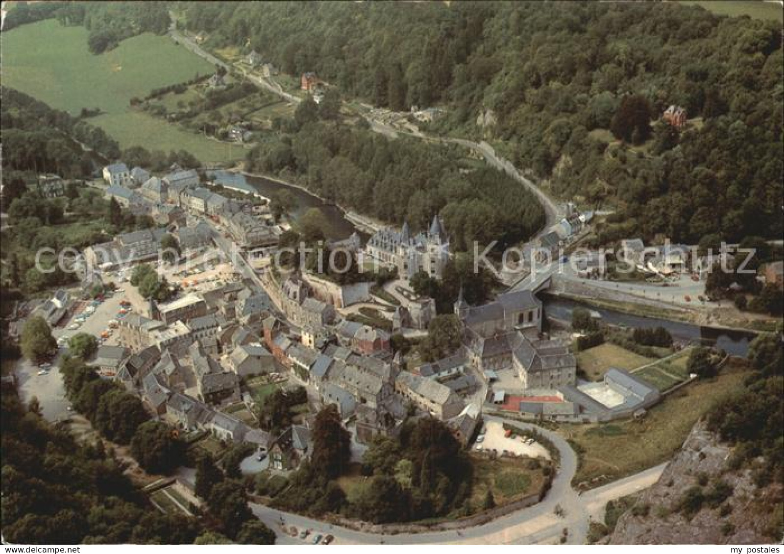 Durbuy Fliegeraufnahme