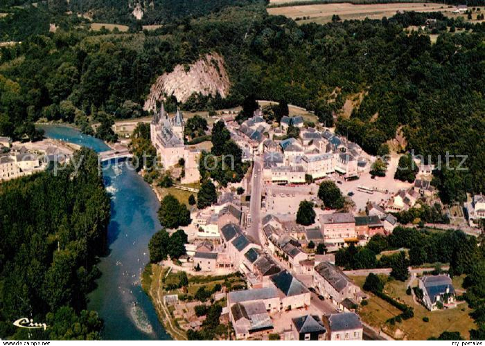 Durbuy Fliegeraufnahme