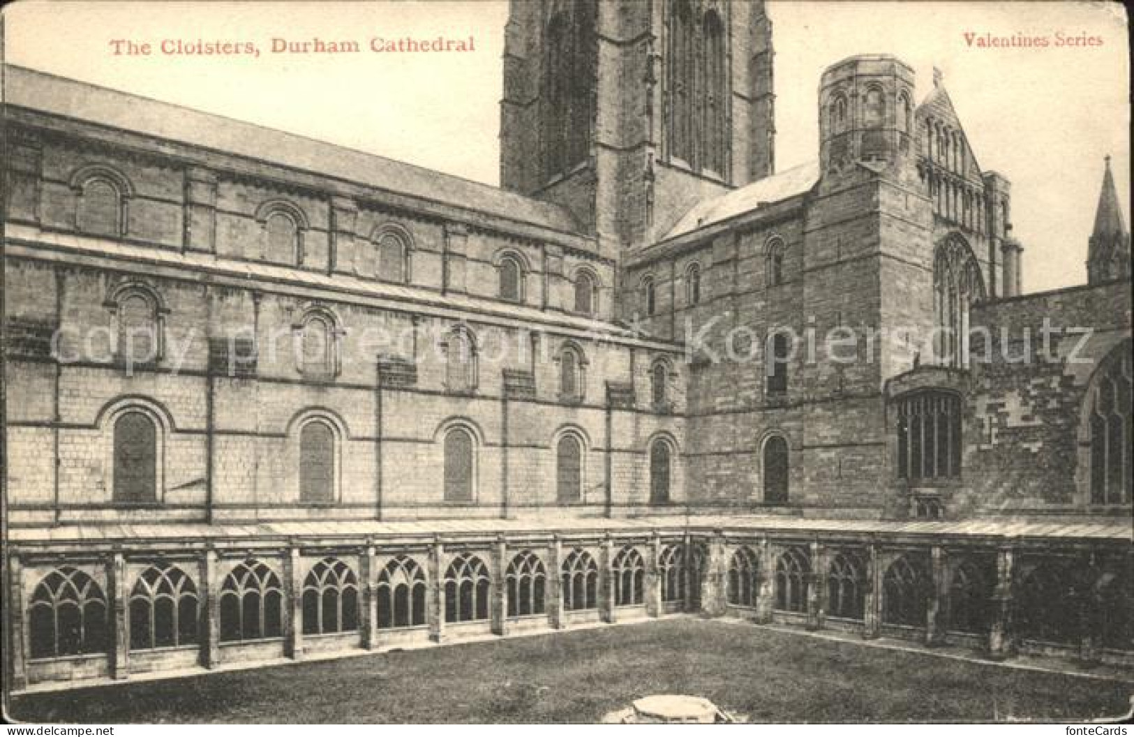 Durham UK Cathedral Cloisters