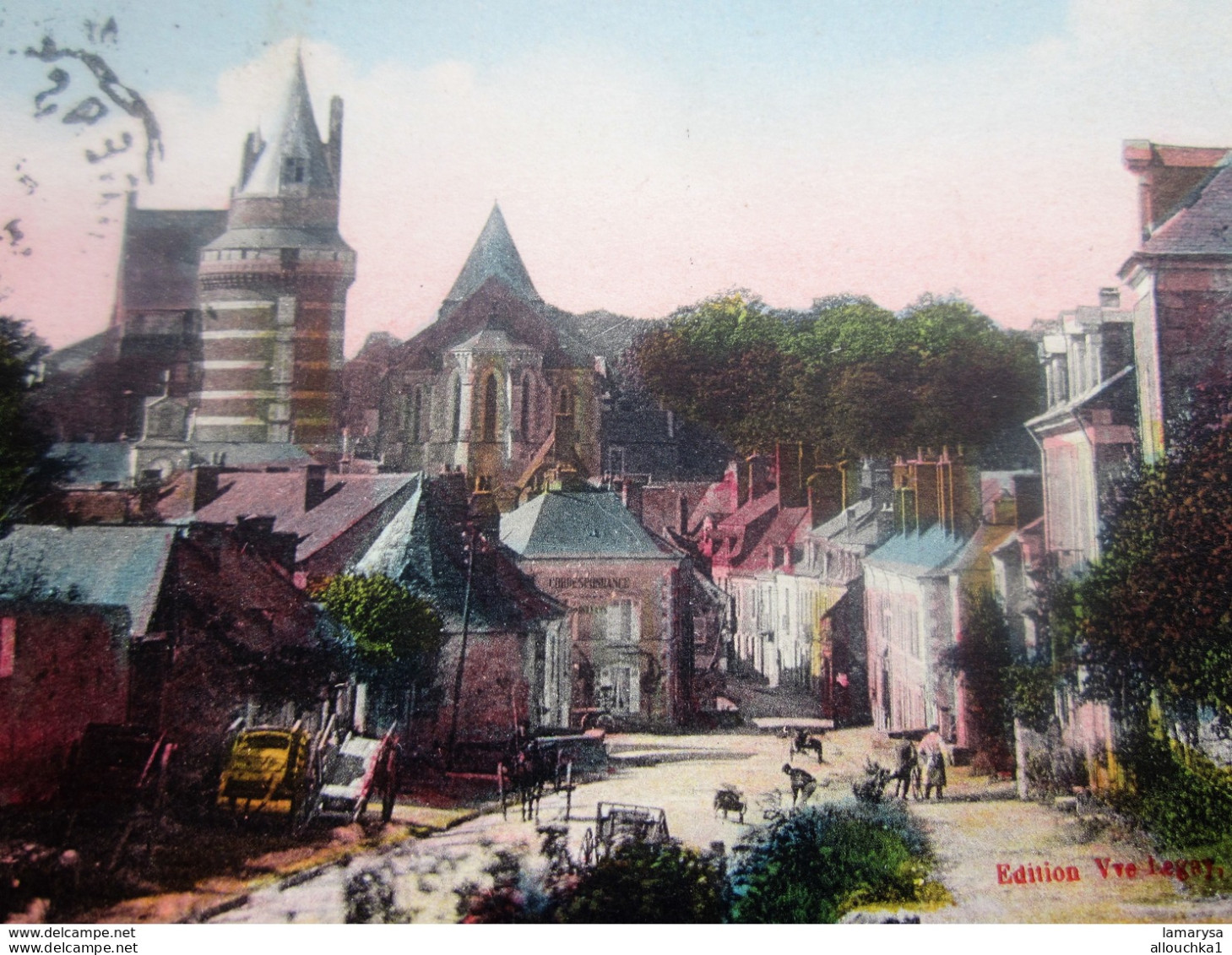 DURTAL 1930  [49] Maine et Loire  Durtal Carte Postale-CPA-pr Beaulieu sur Layon CAD convoyeur timbre semeuse N° 189 ed