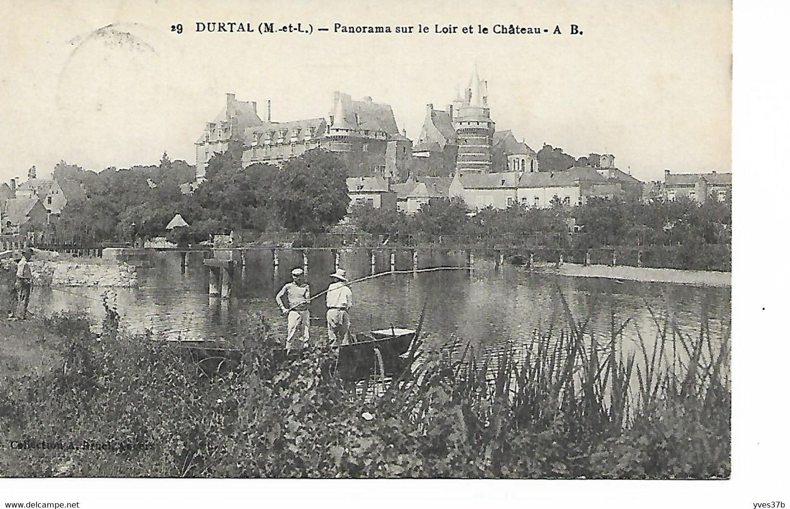 DURTAL - Panorama sur le Loir et le Château