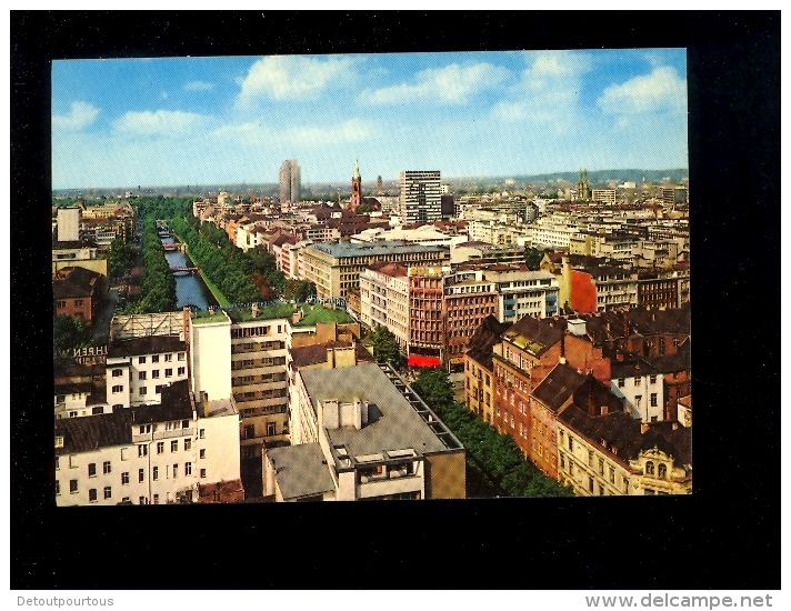 DÜSSELDORF Duesseldorf  : Königsallee und city ( bureau AIR FRANCE )