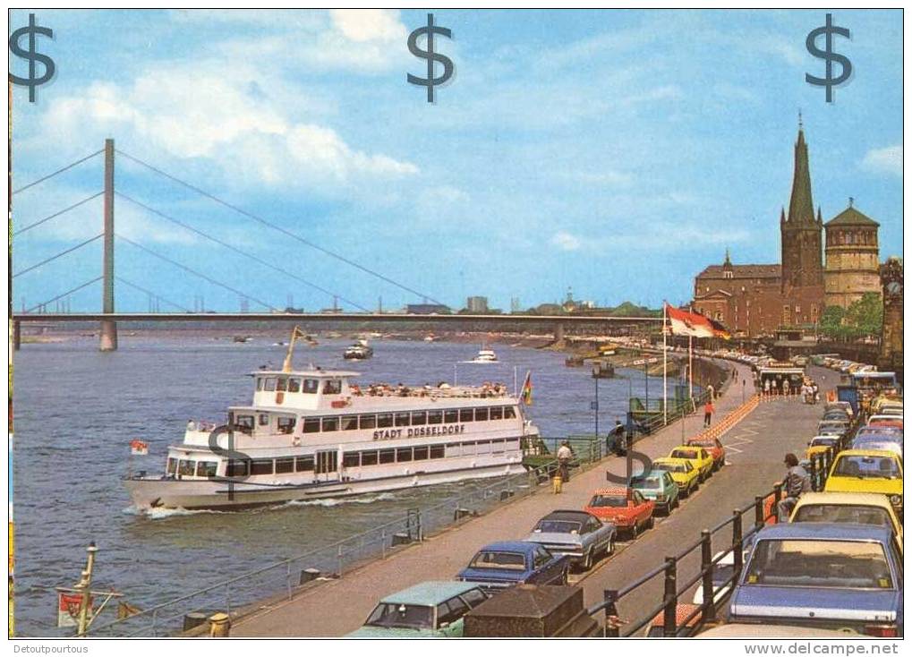 DÜSSELDORF Duesseldorf : Schiff Stadt Düsseldorf
