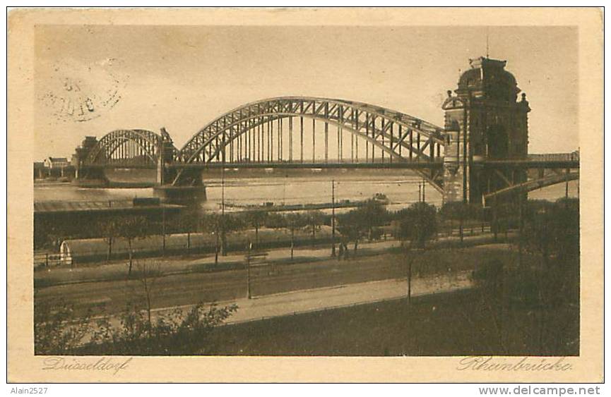 DÜSSELDORF - Rheinbrücke (Gebr. Moonen)