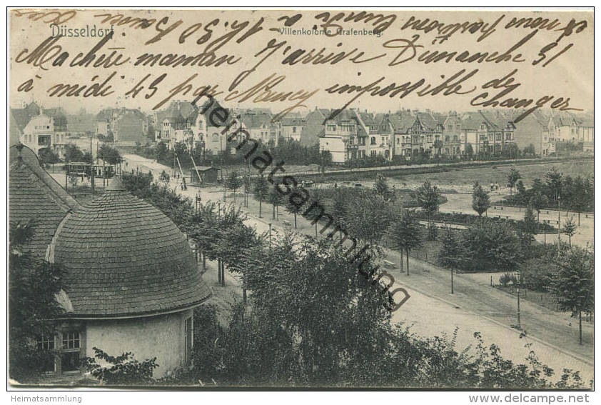 Düsseldorf - Villenkolonie Grafenberg - Verlag W. Wörmbcke Düsseldorf