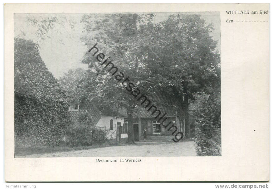 Düsseldorf - Wittlaer - Restaurant E. Werners