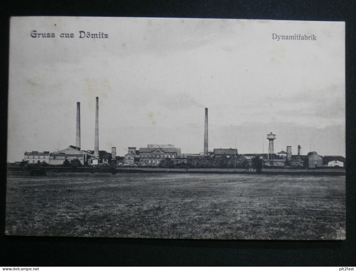 Dynamitfabrik Dömitz , 1907 , Dynamit , Mecklenburg , Ansichtskarte , CPA , AK !!