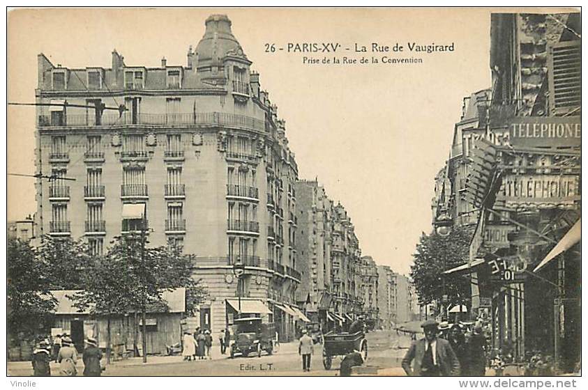 E-16 1161 : PARIS  15° RUE DE VAUGIRAD
