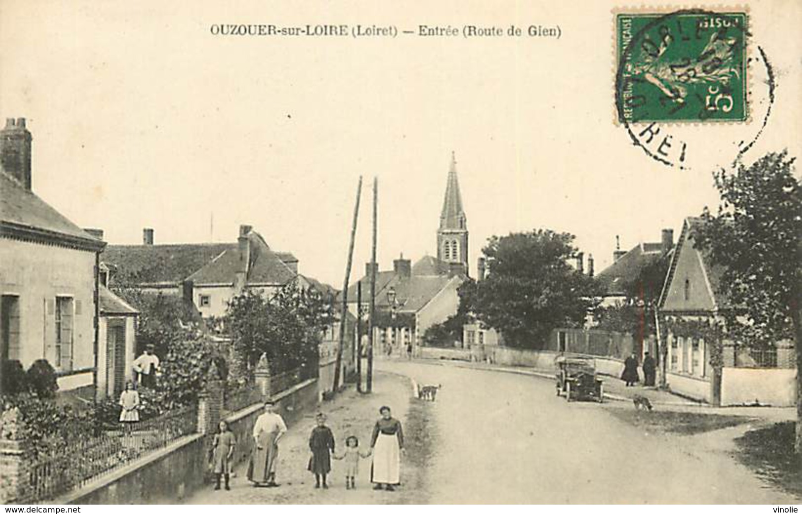 E-16 3165 :  OUZOUER SUR LOIRE