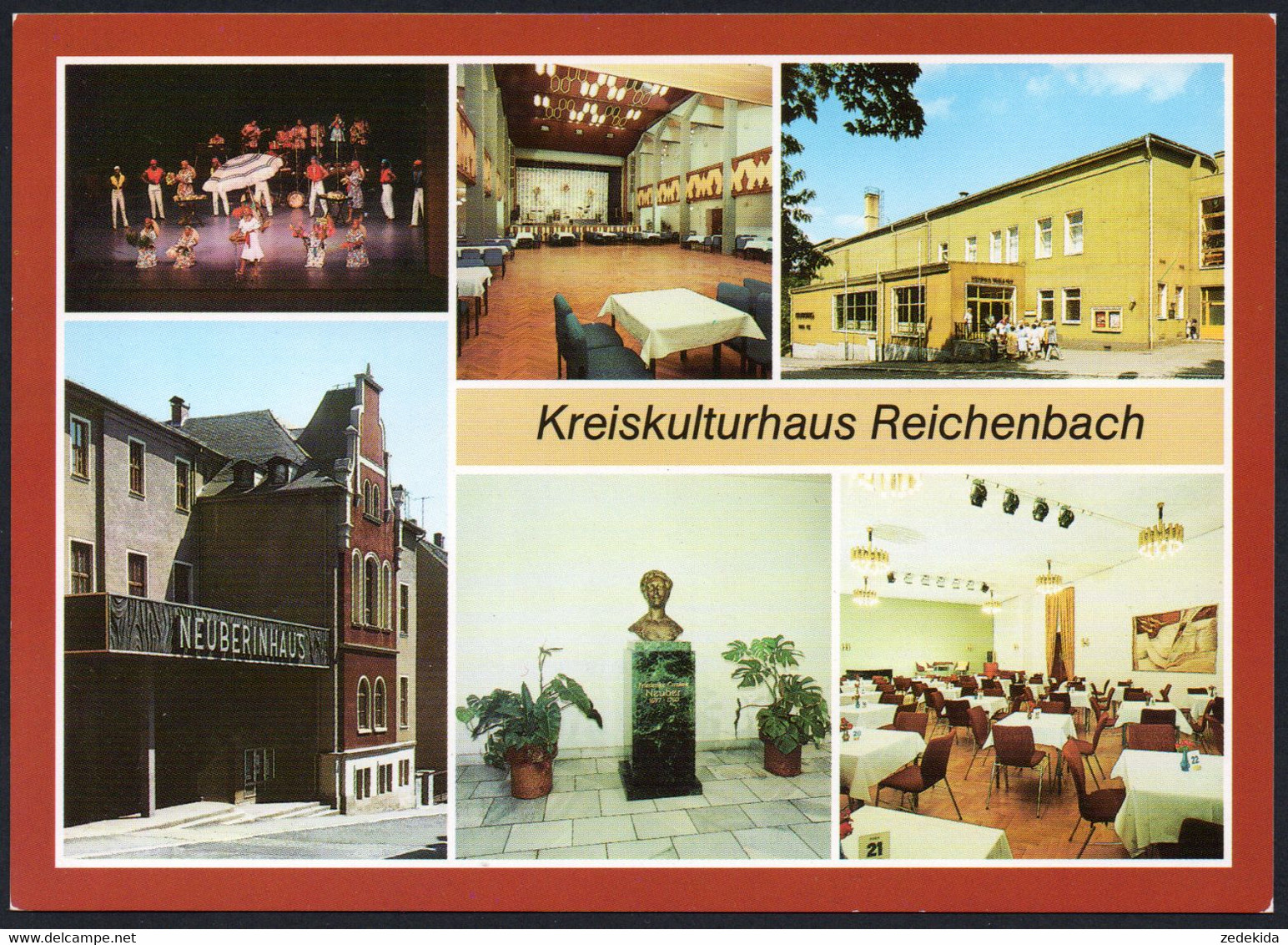 E0970 - TOP Reichenbach Kulturhaus - Bild und Heimat Reichenbach