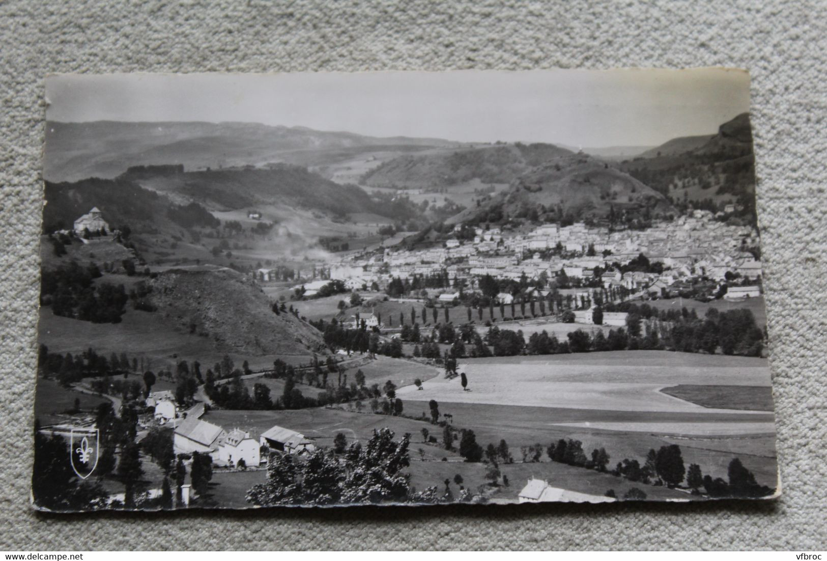 E500, Cpsm 1963, Murat, vue générale, Cantal 15