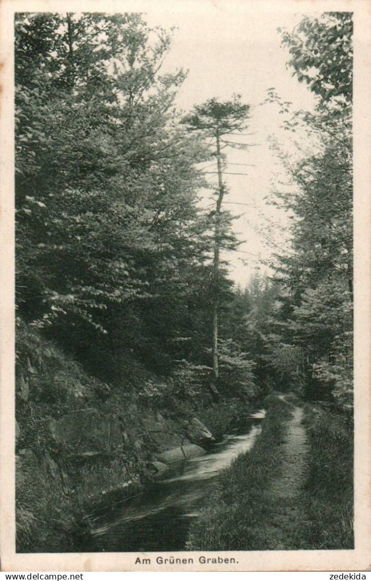 E9464 - Zöblitz  Am grünen Graben - Verlag Paul Knäbchen