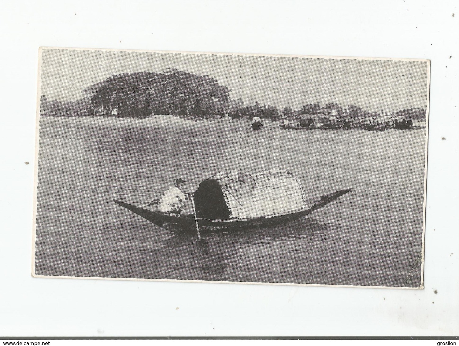 EAST PAKISTAN BAMBOO BOAT