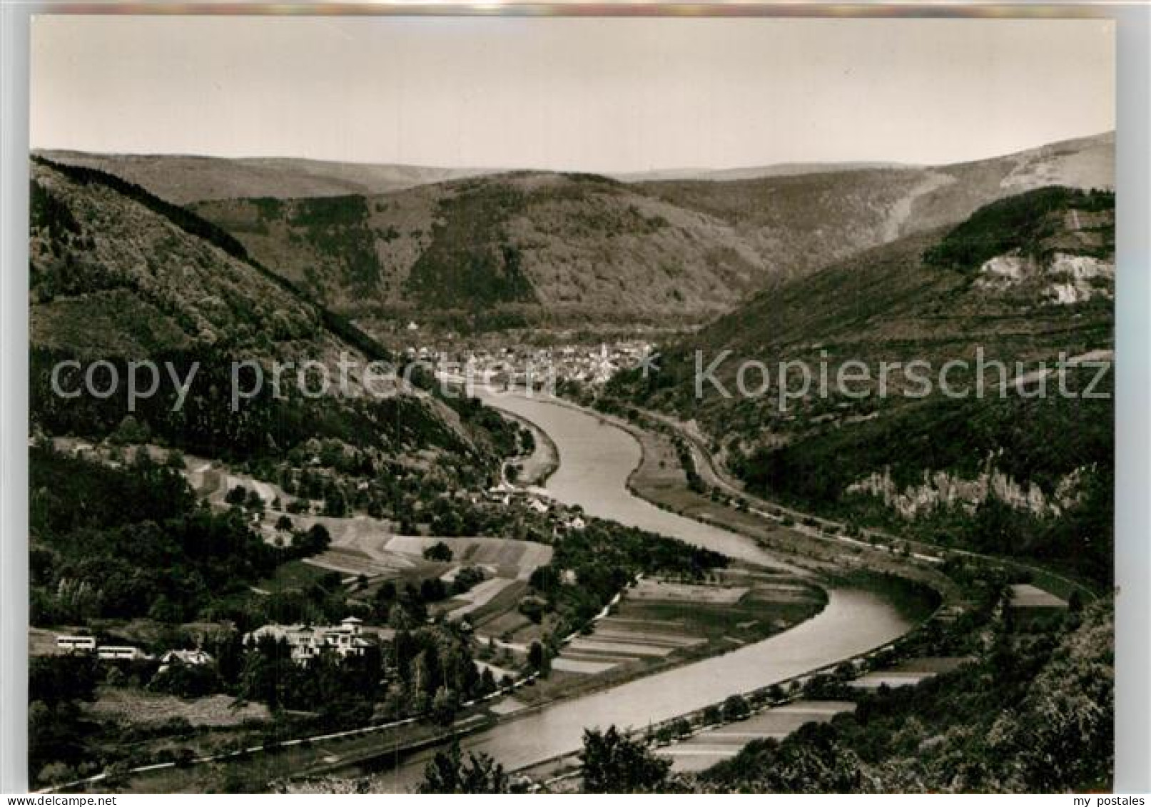 Eberbach Neckar Fliegeraufnahme
