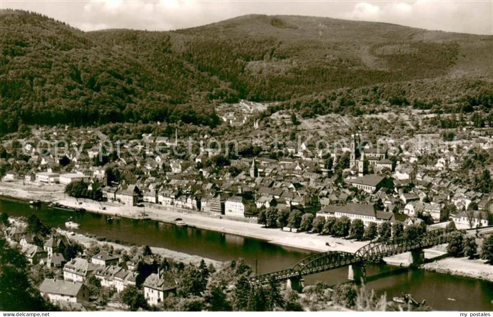 Eberbach Neckar Fliegeraufnahme