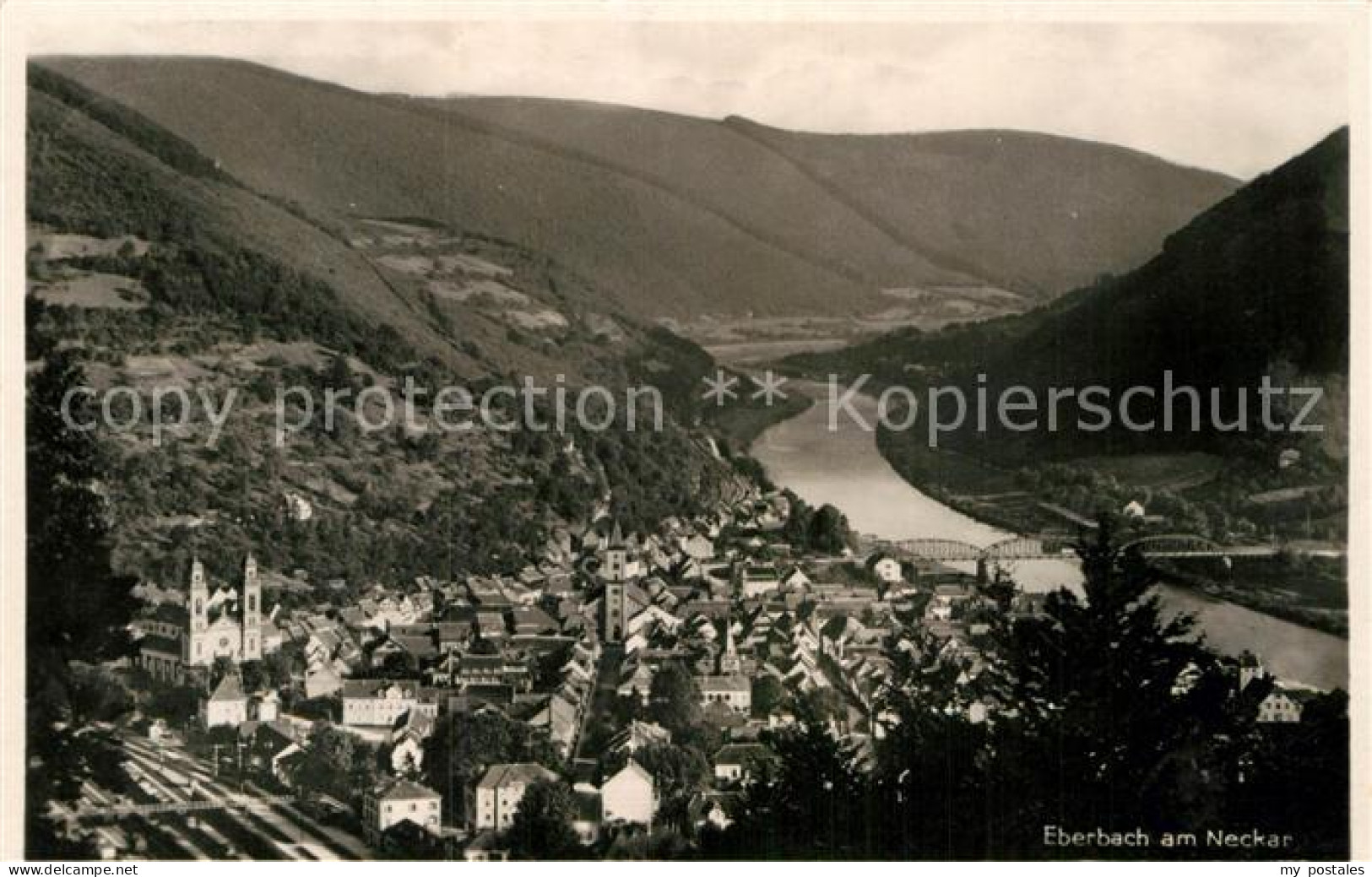Eberbach Neckar Panorama