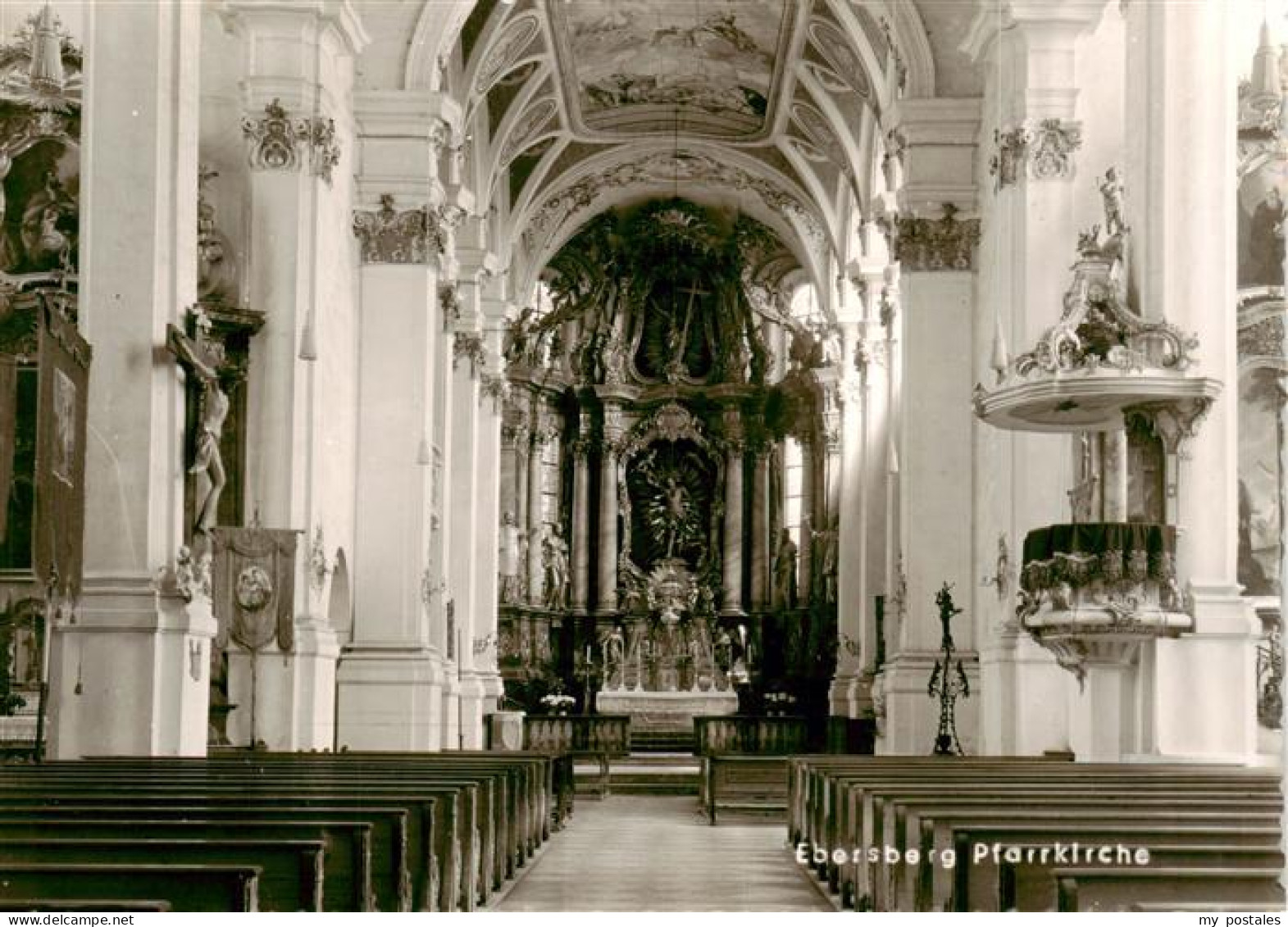 Ebersberg Oberbayern Pfarrkirche Inneres