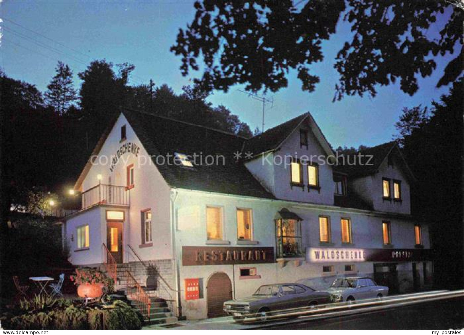 Ebersberg Odenwald Gaststaette Restaurant Waldschenke