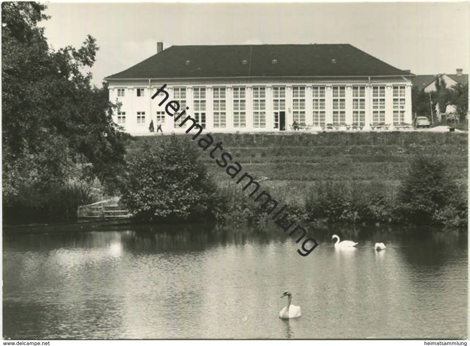 Ebersdorf - HO-Gaststätte Orangerie - Foto-AK Grossformat - Verlag B. König Lobenstein
