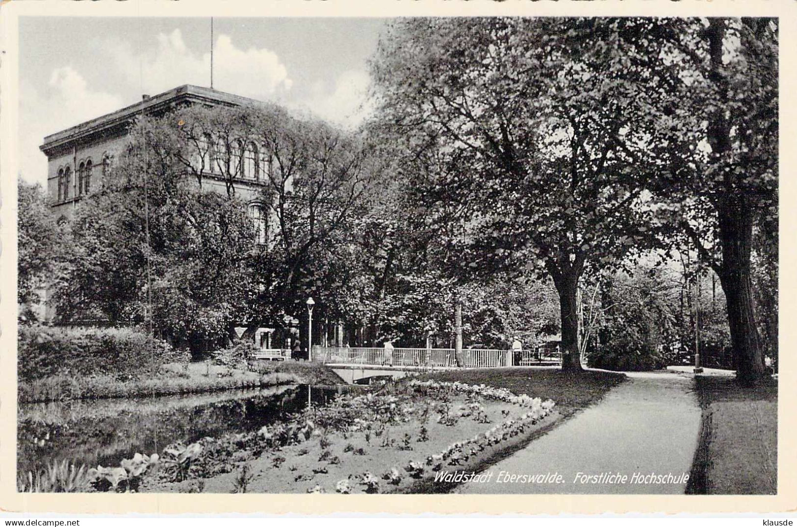 Eberswalde - Forstliche Hochschule gel.1939