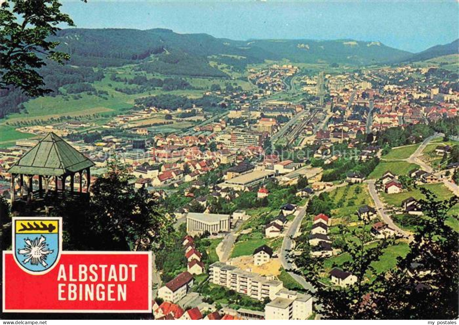 Ebingen Albstadt BW Luftbild