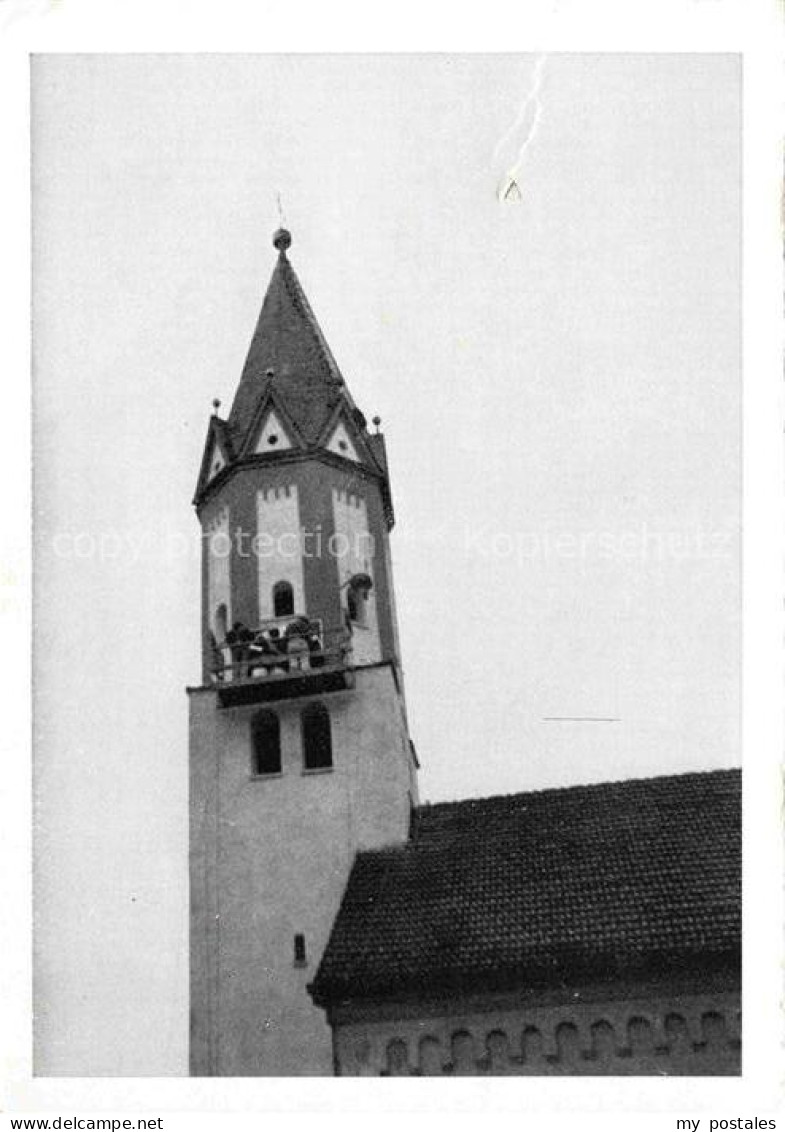 Ebingen Albstadt BW Turmarbeiten an der Kirche