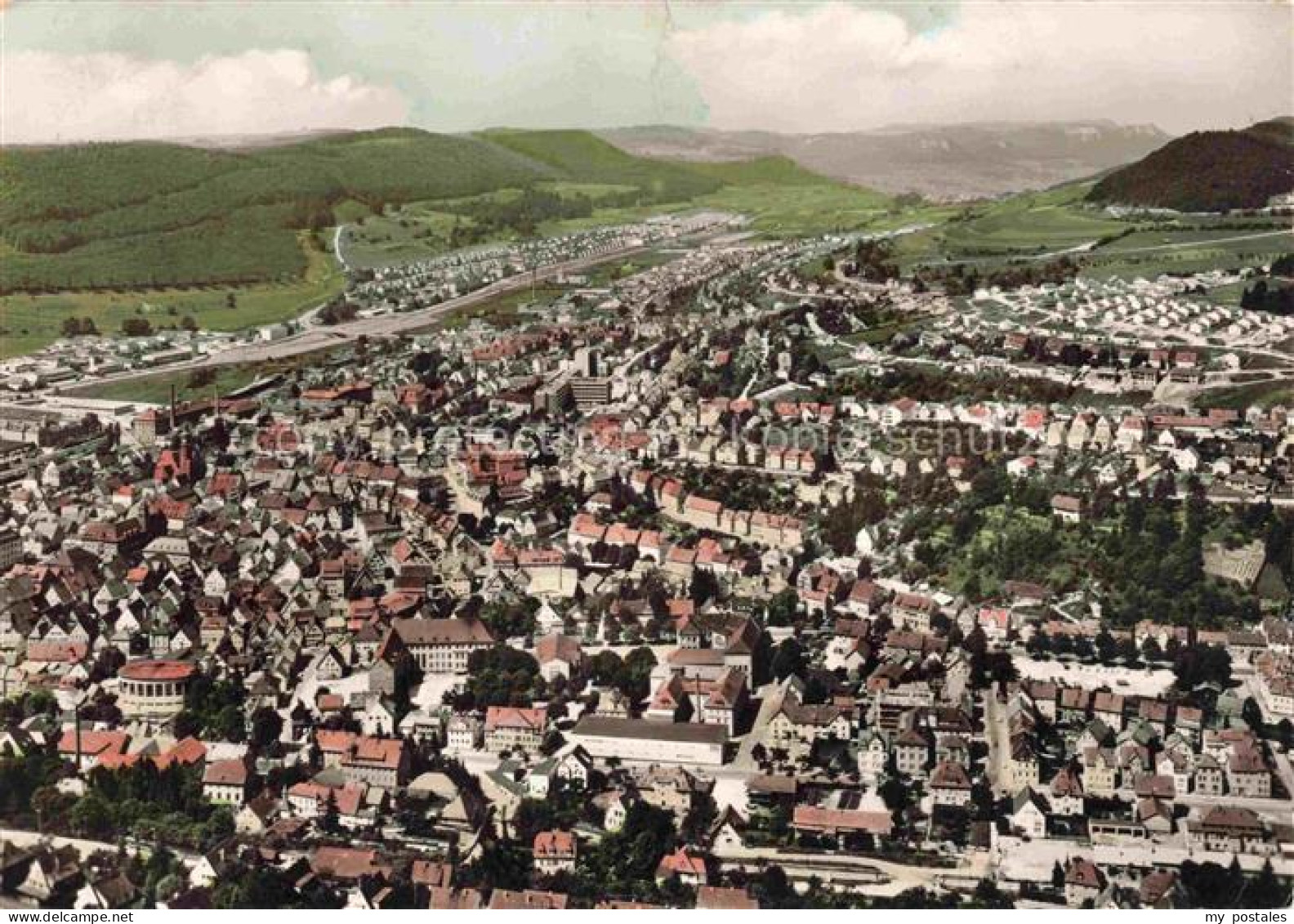 Ebingen Albstadt Fliegeraufnahme