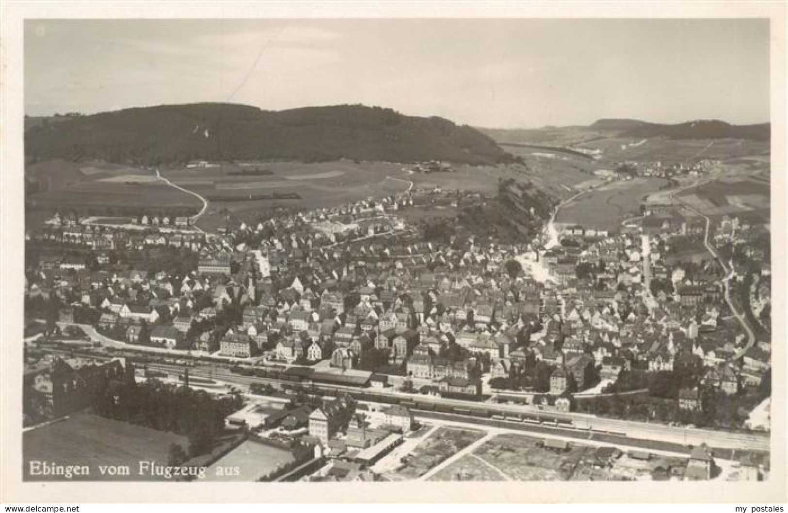 Ebingen Albstadt Fliegeraufnahme