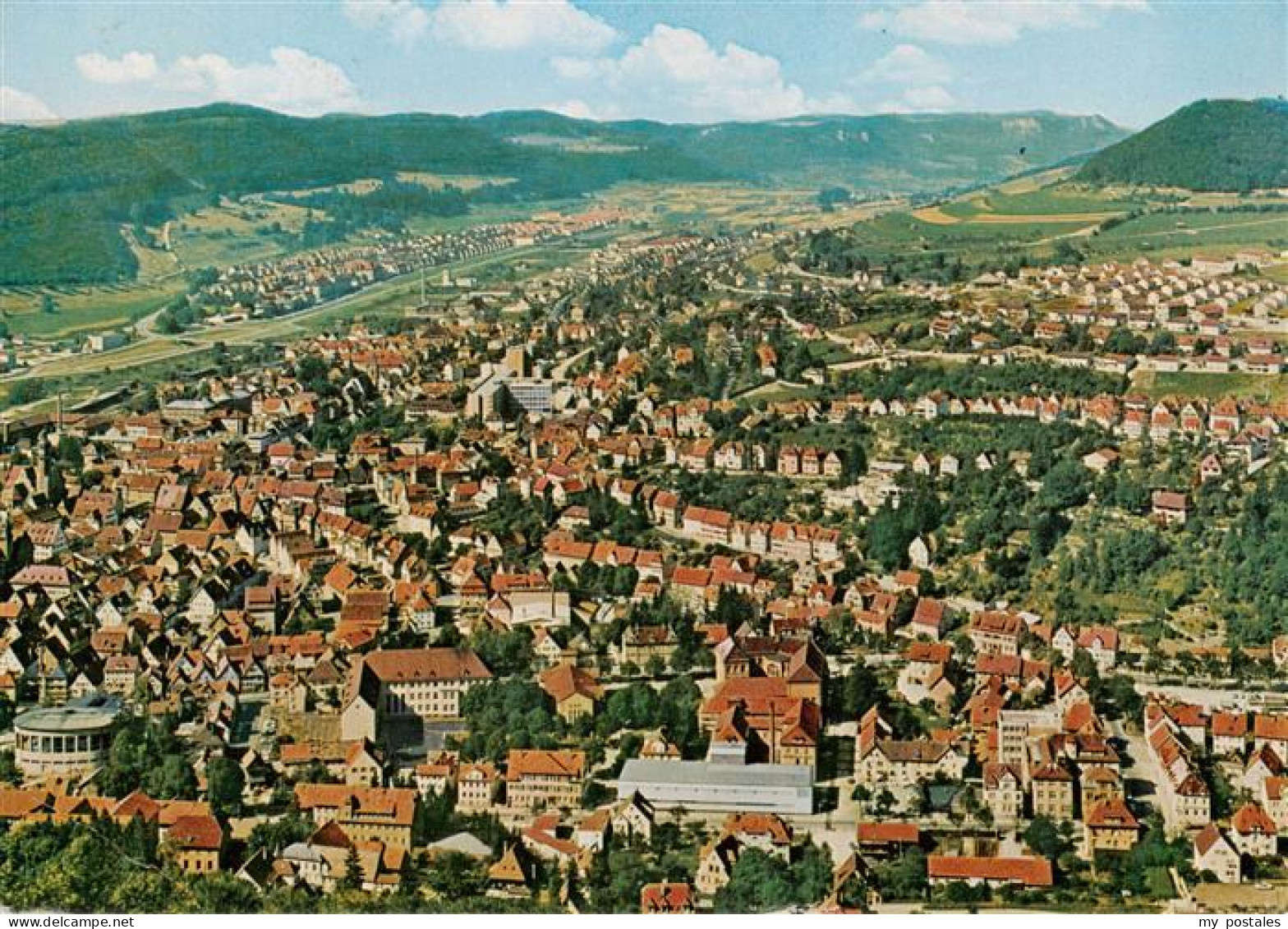 Ebingen Albstadt Fliegeraufnahme