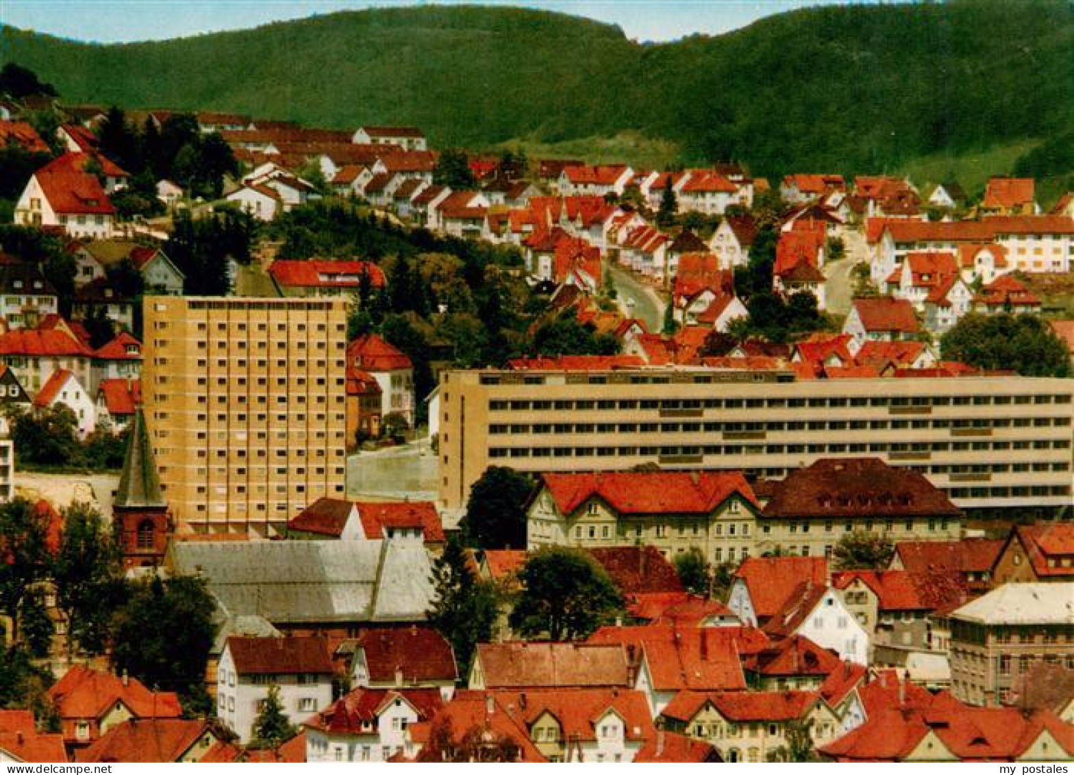 Ebingen Albstadt Teilansicht Blick ueber die Stadt