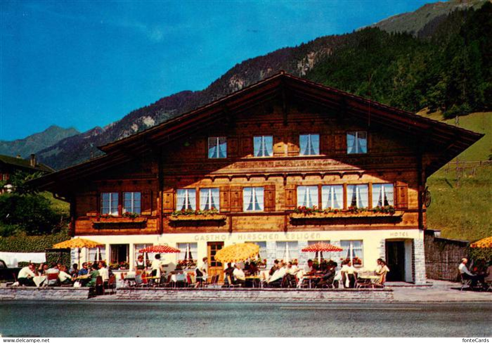 Ebligen Oberried Brienzersee BE Hotel Hirschen