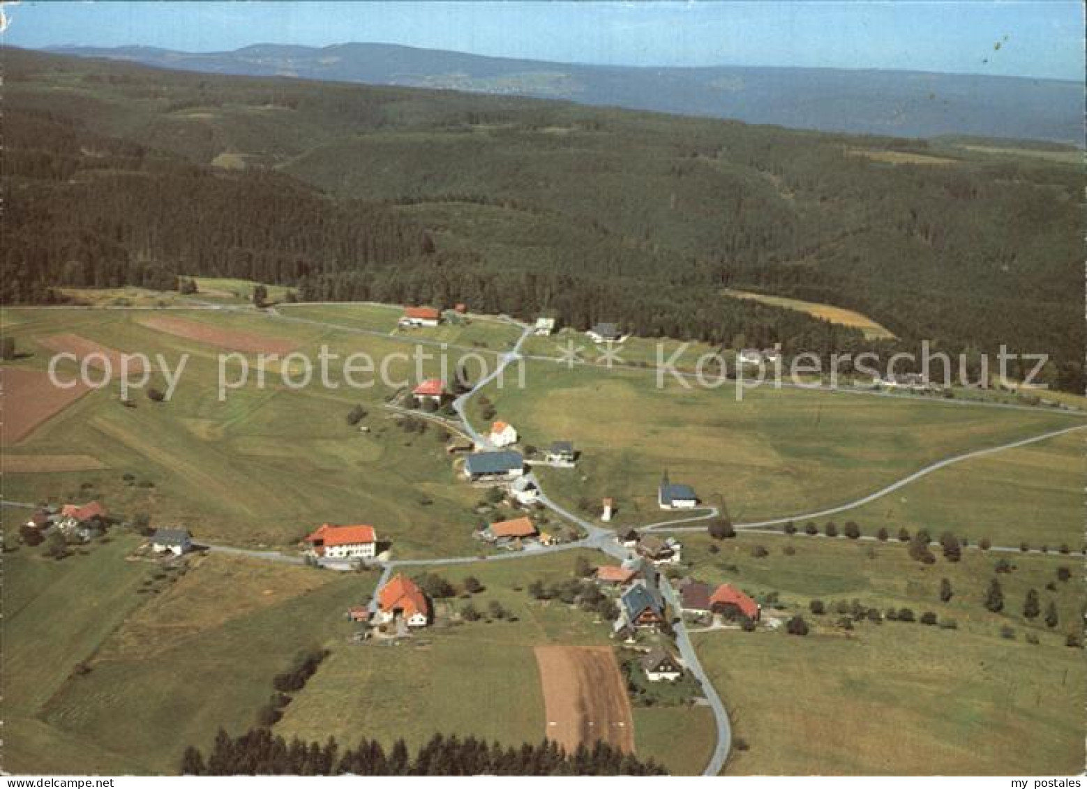 Ebnet Bonndorf Hochschwarzwald Fliegeraufnahme
