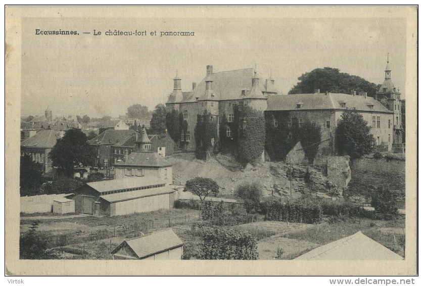 Ecaussinnes : Le chateau fort et panorama