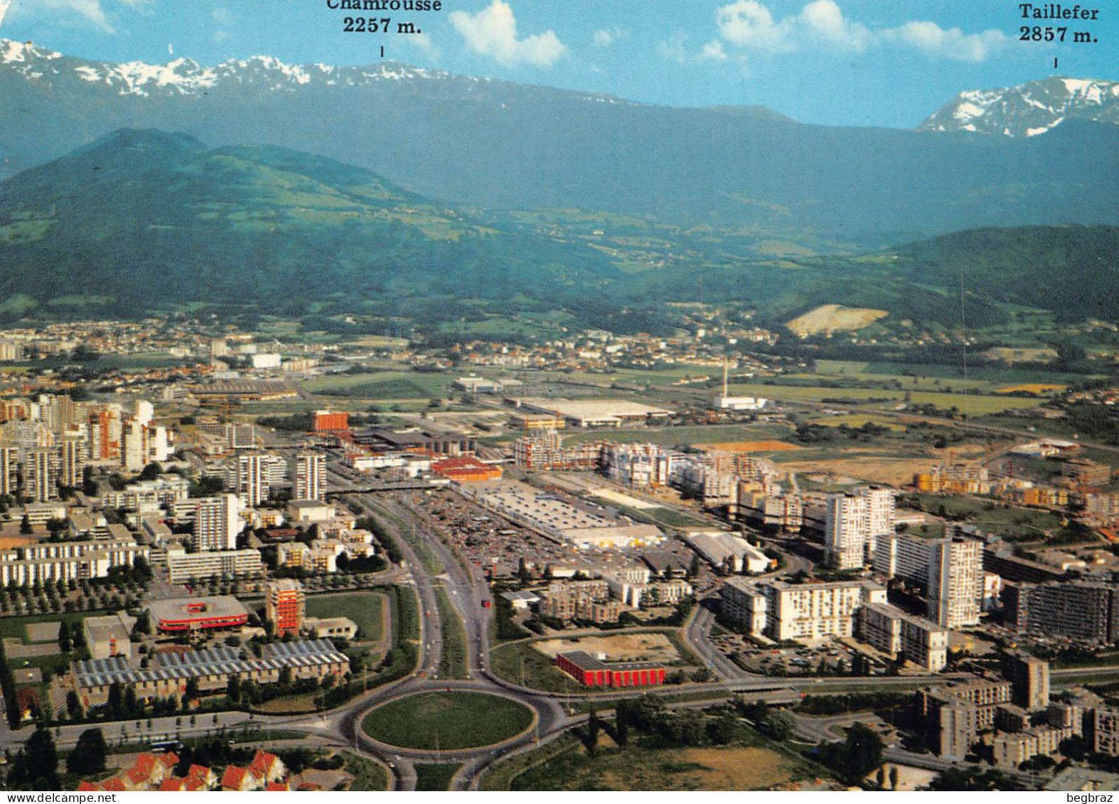 ECHIROLLES   VUE AERIENNE