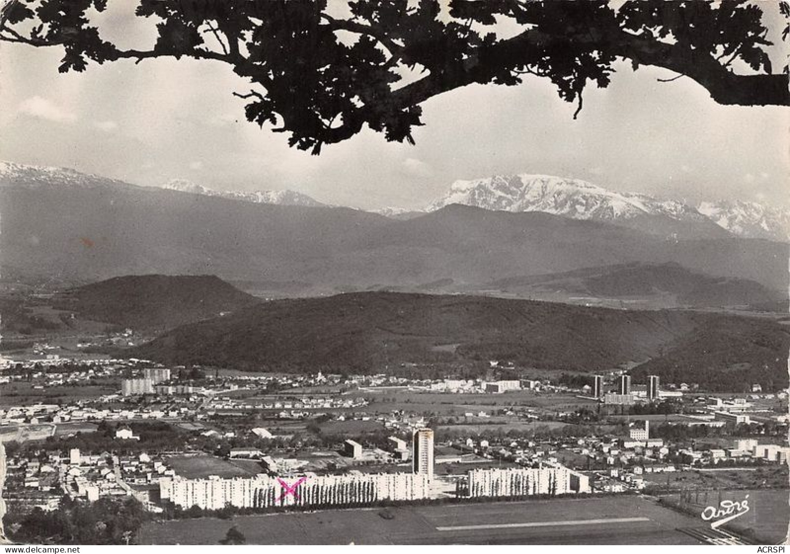ECHIROLLES Vue panoramique 16(scan recto-verso) MA1901
