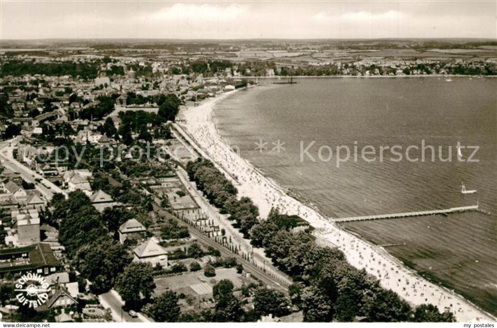 ECKERNFoeRDE Ostseebad Fliegeraufnahme
