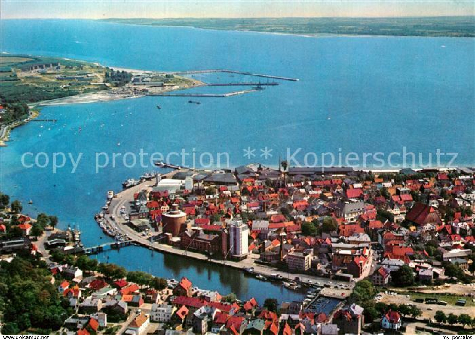 ECKERNFoeRDE Ostseebad Fliegeraufnahme
