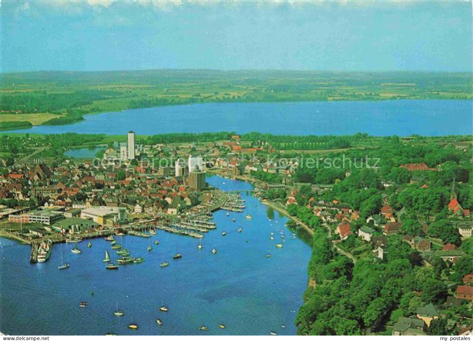ECKERNFoeRDE Ostseebad Fliegeraufnahme