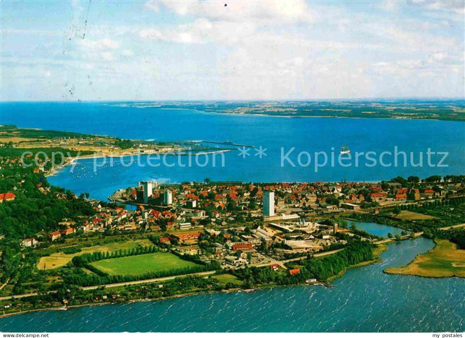 ECKERNFoeRDE Ostseebad Fliegeraufnahme