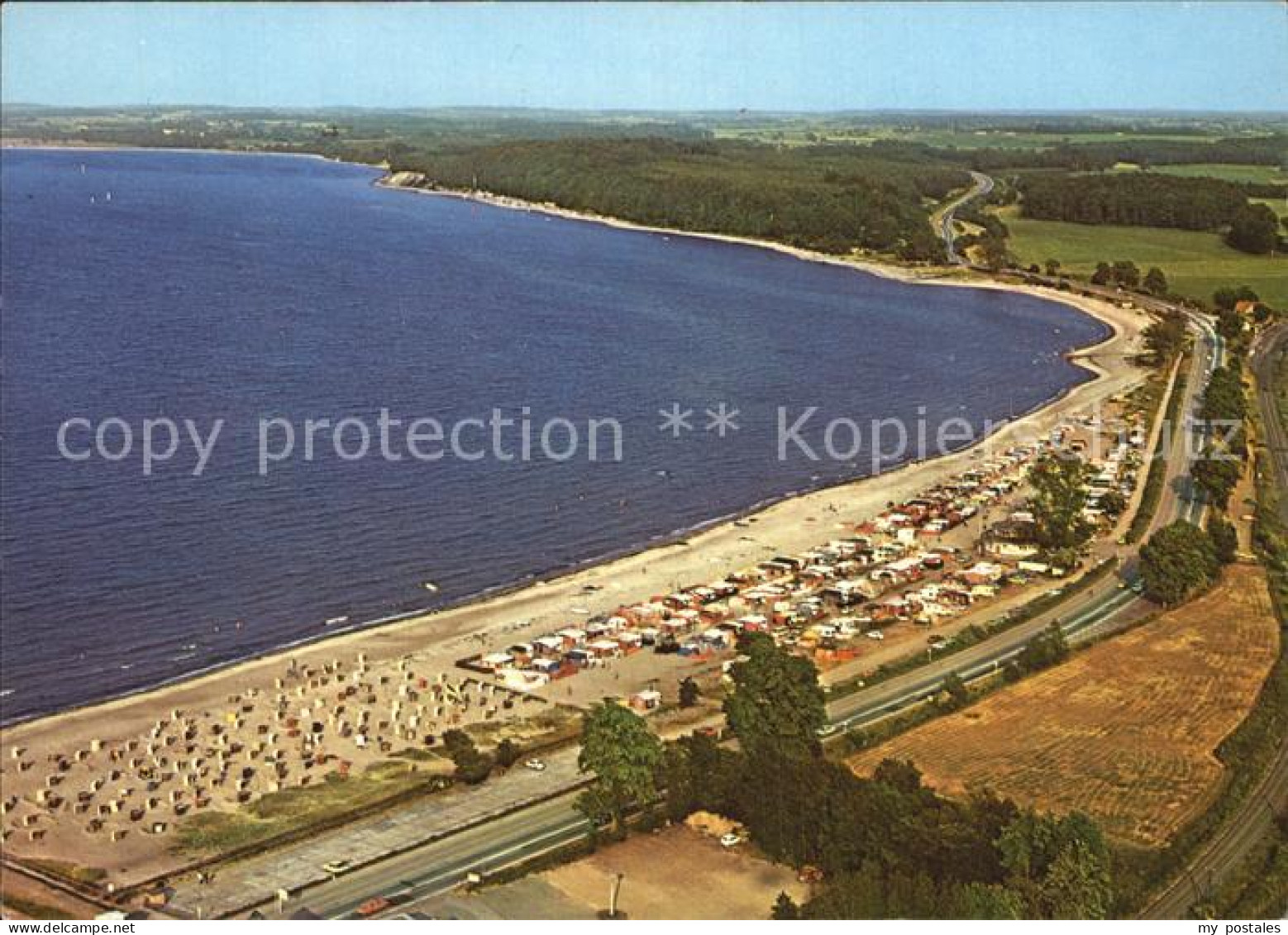 ECKERNFoeRDE Ostseebad Fliegeraufnahme