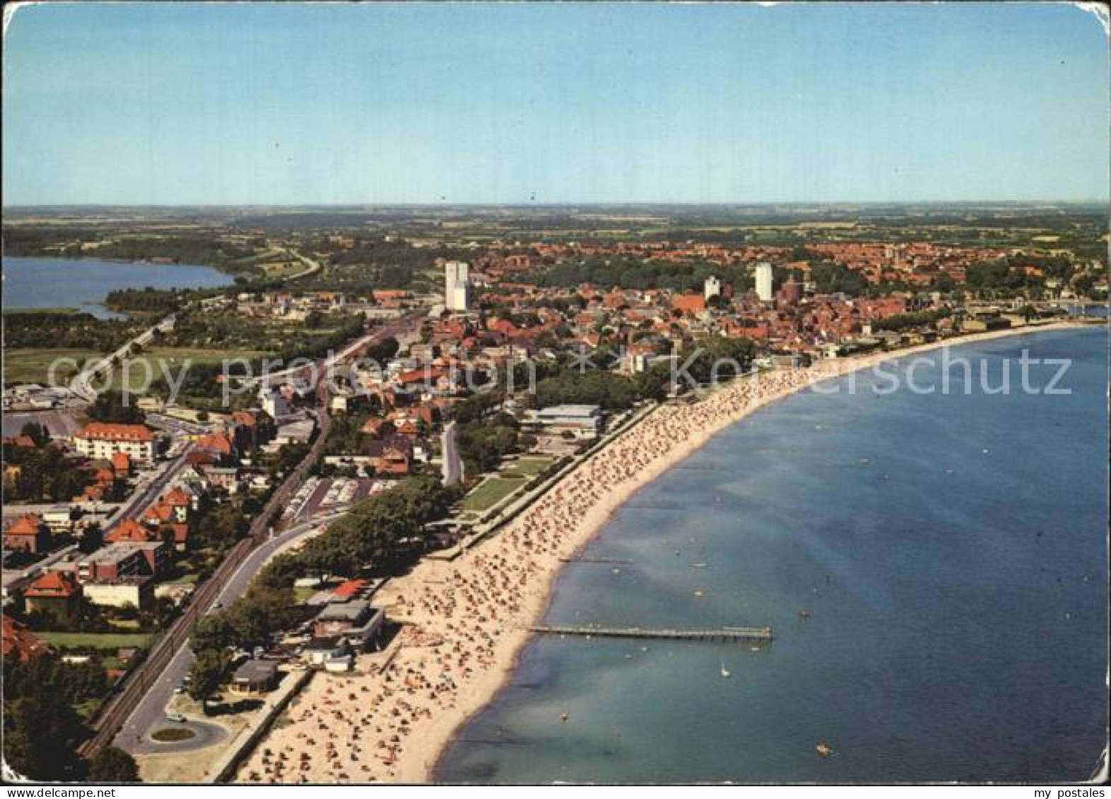 ECKERNFoeRDE Ostseebad Fliegeraufnahme